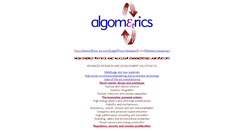 Desktop Screenshot of algometrics.com